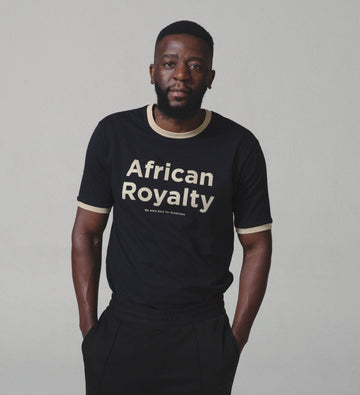 African Royalty | black t-shirt - Rural Love Classics