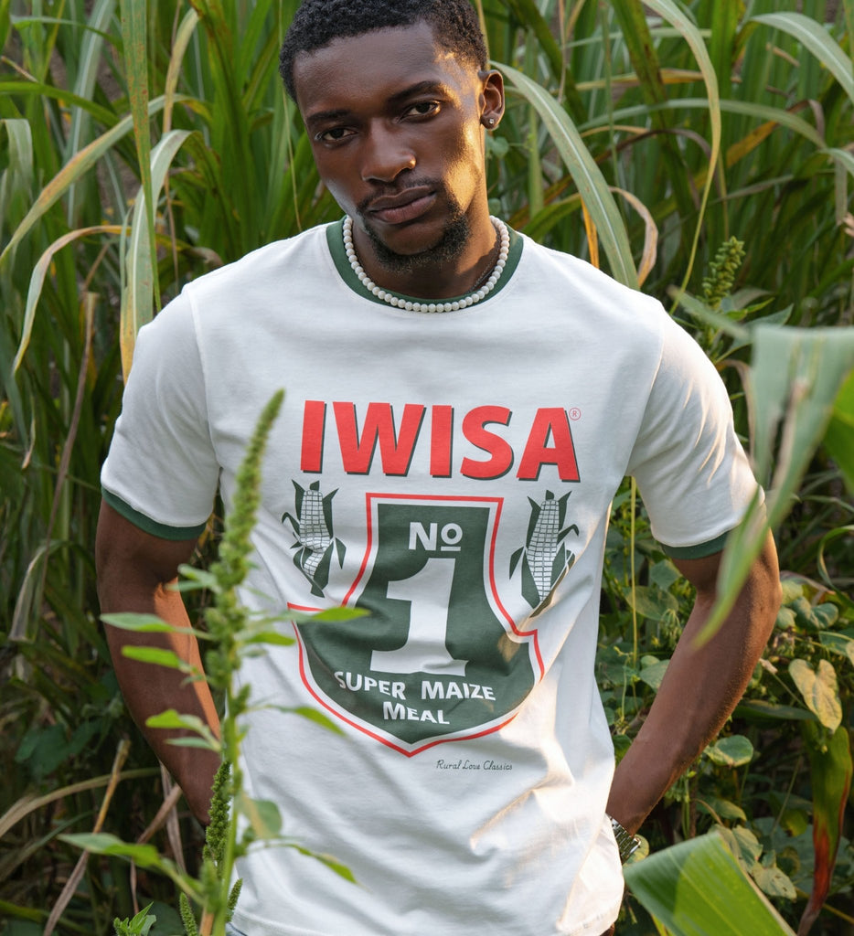 IWISA cream white t-shirt - Rural Love Classics