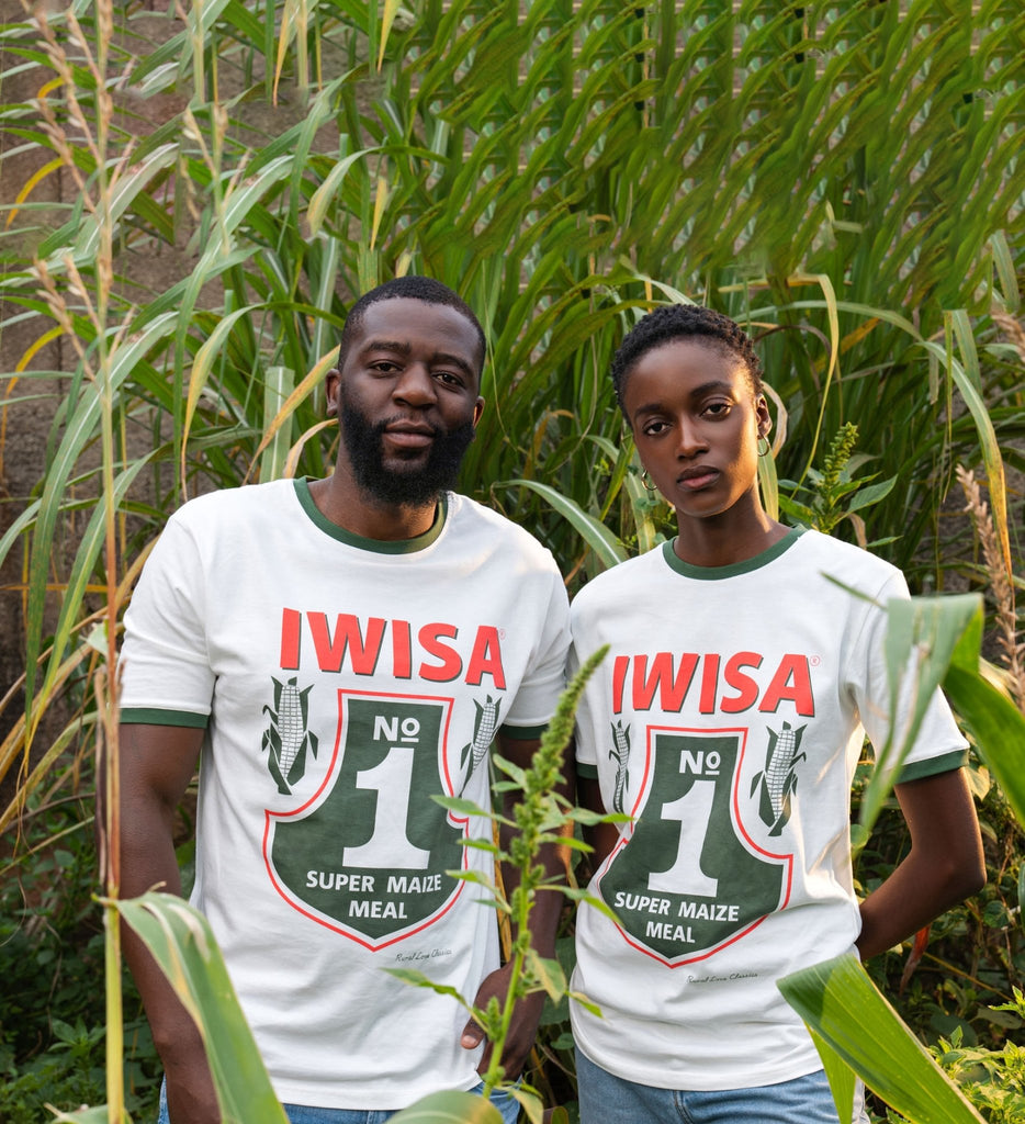 IWISA cream white t-shirt - Rural Love Classics