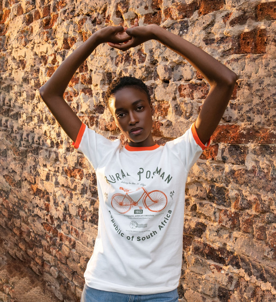 Rural Postman | Cream white t-shirt - Rural Love Classics